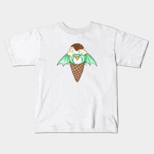 Ice Cream Fuzzy Kids T-Shirt